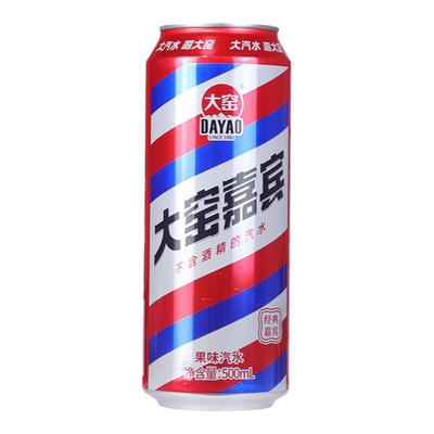 吴京代言大窑汽水500ml*24罐