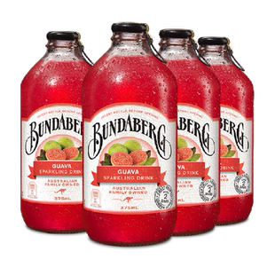 Bundaberg宾得宝澳洲进口番石榴味果汁375ml*4网红饮料果味气泡水