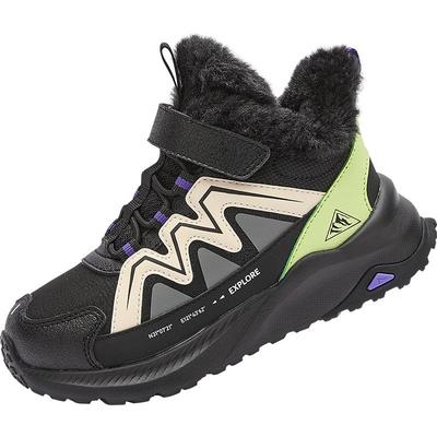 巴拉巴拉运动靴男童女童靴子加绒