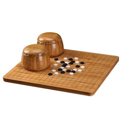 二合一实木围棋棋盘套装儿童初学