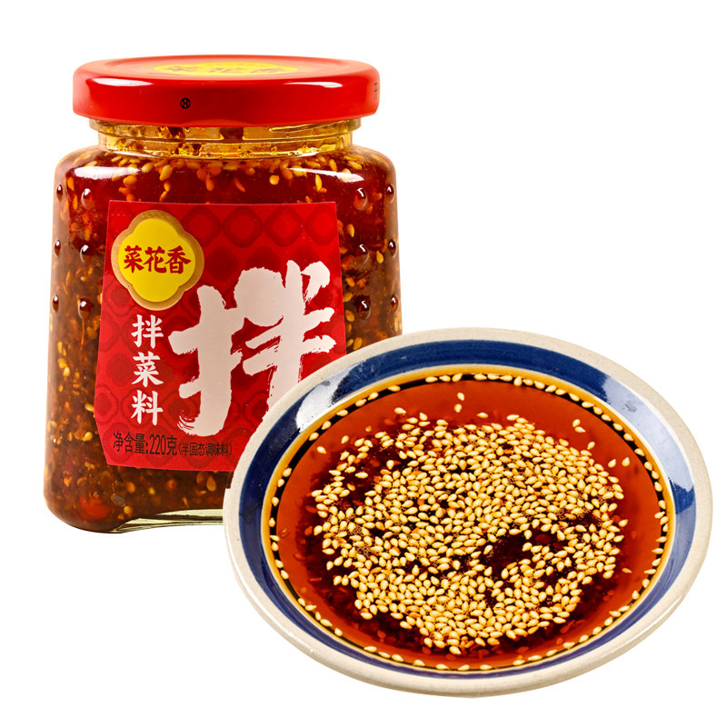 菜花香四川特产拌菜料瓶装
