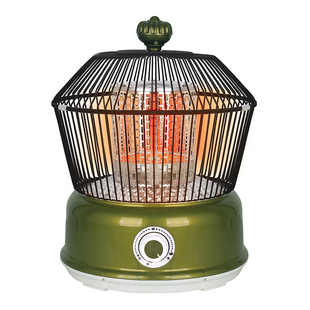 万宝花鸟笼式烤火炉小太阳家用小型节能速热电暖器桌下围桌取暖器
