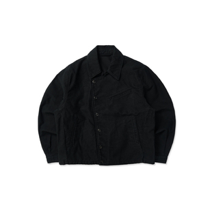 PORTER CLASSIC 秋冬新品鼹鼠皮骑行夹克男RADIANCE-Blue