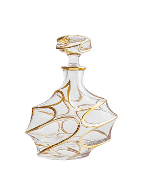 餐边酒柜描金红酒醒酒壶套装摆件