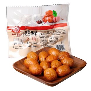 秋林里道斯即食酱福枣肠秋林特产400克瘦肉肠