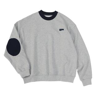 todaynowind 秋冬撞色圆领卫衣 字母刺绣宽松长袖套头男女休闲