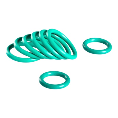 绿色氟胶O型圈密封圈线径8/8.6mm