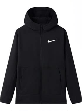 nike耐克男子秋训练连帽加绒夹克