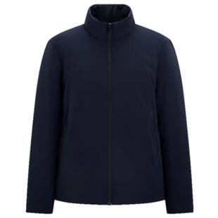 【轻薄羽绒服】雅戈尔冬季新款白鹅绒商务职业立领短款防寒外套男