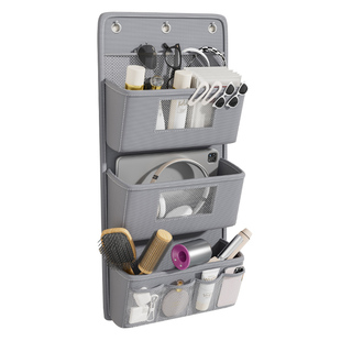 宿舍床上收纳挂袋衣柜悬挂式墙上门后收纳袋学生上铺用床边置物袋