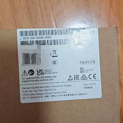 【询价】6es7214-1ag40-0xb0  模块，适用