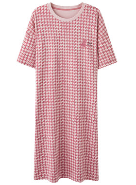 蕉晚纯棉睡裙女夏季睡衣家居服