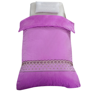 美容床被子被套被芯水晶绒保暖单件足浴疗养按摩院被罩冬被春秋被