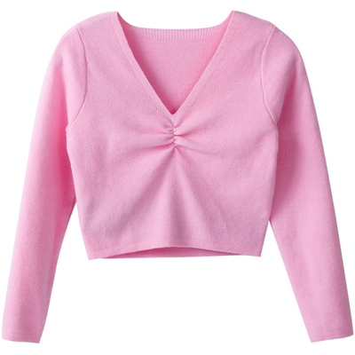 女童加厚保暖芭蕾练功服小外套