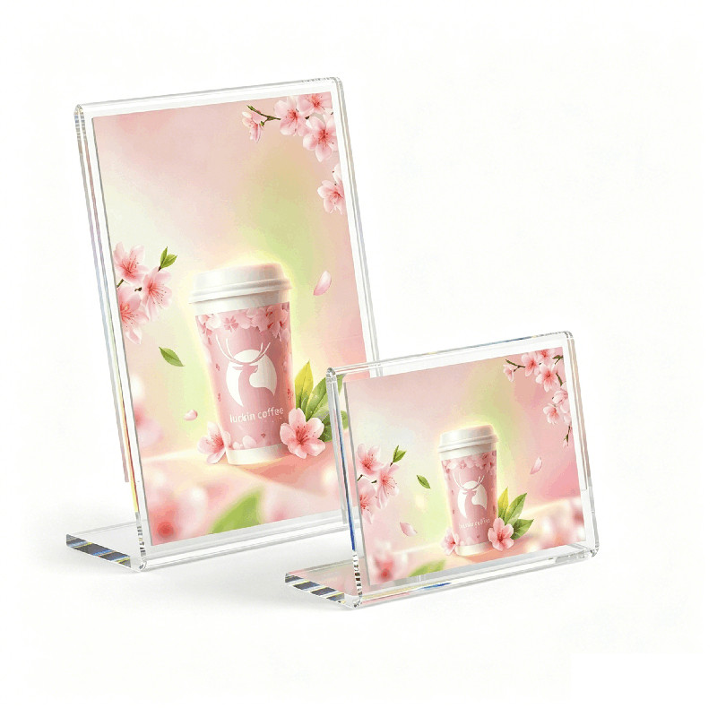 桌牌a4亚克力赢韧菜单展示牌不裂