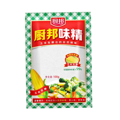 厨邦味精100g小袋装家用厨房烹饪炒菜肉提鲜增味煲汤火锅调味料
