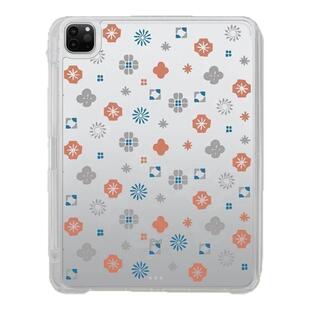 THE HOODx印花乐 经典花色 珊瑚红蓝适用苹果平板iPad Pro/Air7/Mini 2025 新款可拆式多角度防摔保护套