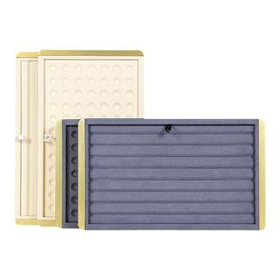 众美达金属钻石珠宝展示托盘裸石圆珠看货盘珍珠手串阶梯收纳陈列