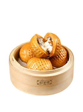 添运楼核桃包巧克力卡通包子早餐