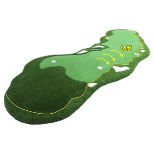 球网高尔夫球果岭推杆练习器挥杆外迷你毯果岭草坪家庭定制办公室