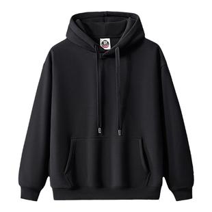 美式复古520g重磅高克重硬挺连帽卫衣男秋冬加绒加厚外贸男装外套