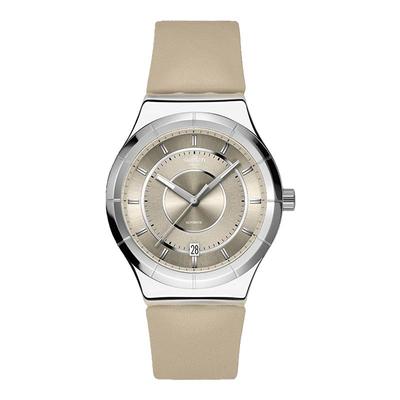 Swatch商务简约机械机芯男女手表