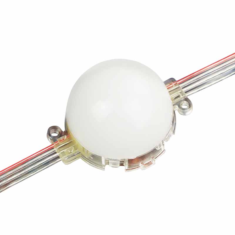 LED点光源5cm公分户外防水手机蓝牙控制器暖黄七彩跑马灯广告招牌