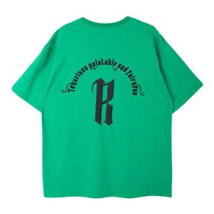 小o宝okids童装 男童夏季T恤短袖2025新款洋气字母印花亲子装体恤