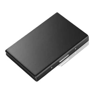 防盗刷金属卡包男士不锈钢女式防消磁卡片包小巧卡盒卡套放驾驶证