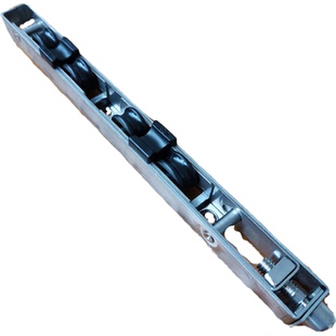 承重型防水不锈钢15宽长条轮中控推拉移门窗下轮轴承静音滚轮轨道