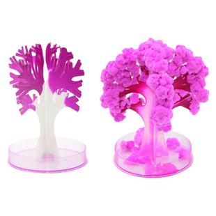 纸树开花神奇魔法圣诞树浇水生长结晶圣诞节礼物手工玩具装饰摆件