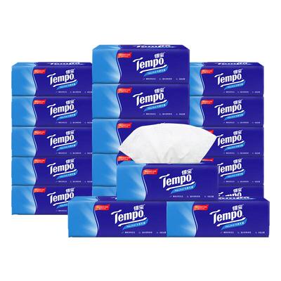 得宝4层超韧抽纸18包实惠装