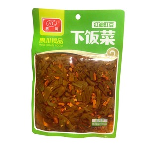 惠川红油豇豆酸豆菜榨菜零食开胃下饭菜零食开袋即食103g*10袋装