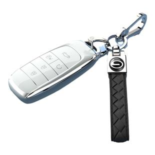 适用埃安y钥匙套splus专用壳V改装S魅580配件lx扣广汽传祺AION包