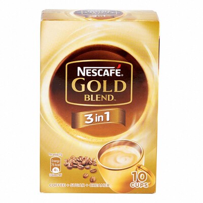 雀巢金牌三合一咖啡饮品10包