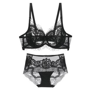 套装LACLOVER兰卡文蕾丝网纱性感薄内衣裤女秘密恋歌
