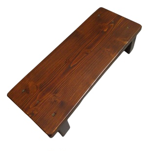 天然实木脚踏板办公室神器松木凳家用钢琴踩脚凳电脑桌沙发垫脚台