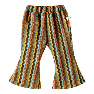 木本尚女童春装裤子2026新款宝宝休闲长裤松紧腰修身款甜美可爱