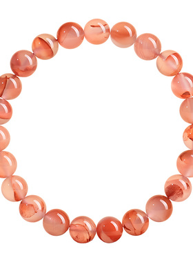 【原矿朱砂】冰飘南红手串