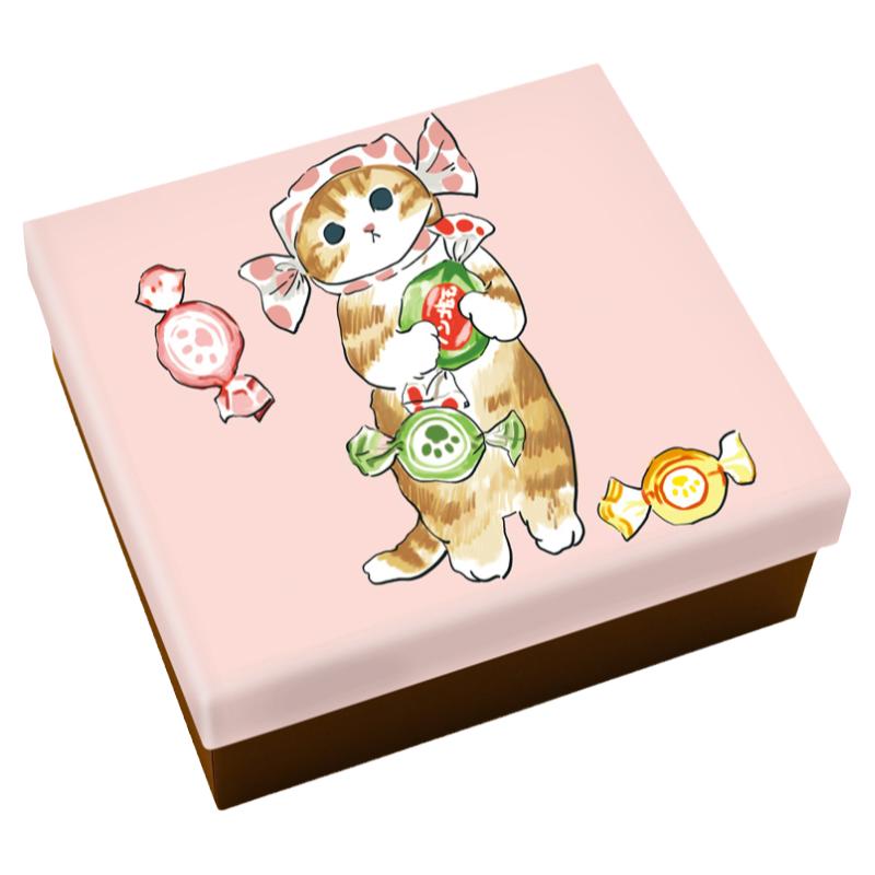 个性调皮猫礼物盒生日礼品盒空盒T恤礼品包装盒送女生高级感礼盒
