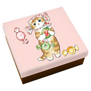 个性调皮猫礼物盒生日礼品盒空盒T恤礼品包装盒送女生高级感礼盒