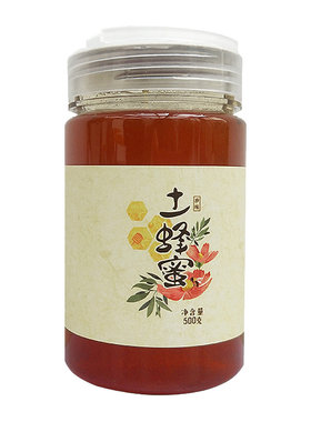 土蜂蜜农家自产野生百花500G