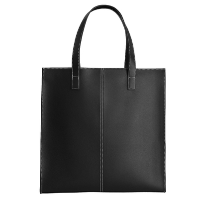 新款韩版男士斜挎包大容量通勤托特包女手提包高级感小众单肩男包