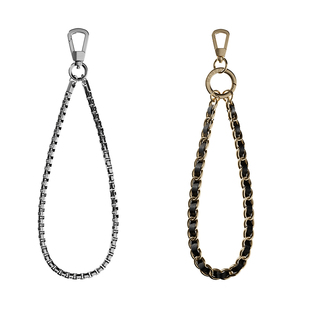 适用2025款苹果iPhone17/16/15手机壳通用短挂绳尼龙方便携带防丢时尚金属扣环手腕绳卡片式男女士潮mageasy