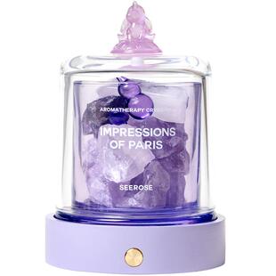 SEEROSE福气萌宠晶石香薰灯礼盒家居无火香氛送闺蜜女生生日礼物