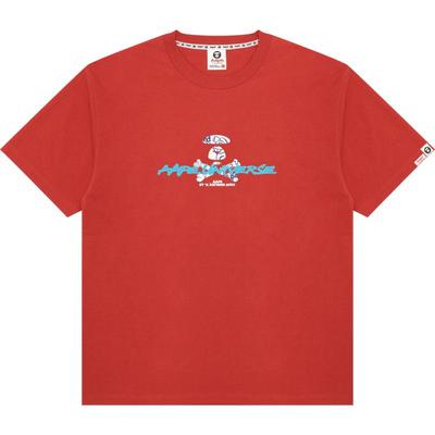 Aape印花休闲潮流短袖T恤