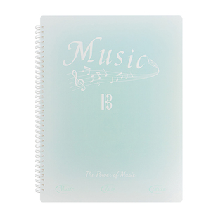 渐变色乐谱夹可改谱钢琴乐谱册琴夹不反光试卷收纳夹架子鼓乐团合唱团专用歌谱夹儿童古筝音乐乐谱夹TS-1884