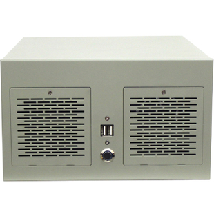 壁挂式工控电脑机箱4槽多串口MATX主板3.0USB工控设备主机服务器