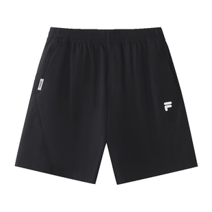 FILA FUSION斐乐潮牌梭织五分裤男2026夏季新款裤子凉感干爽短裤