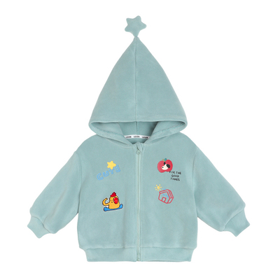 小O爸婴童男女宝宝摇粒绒外套